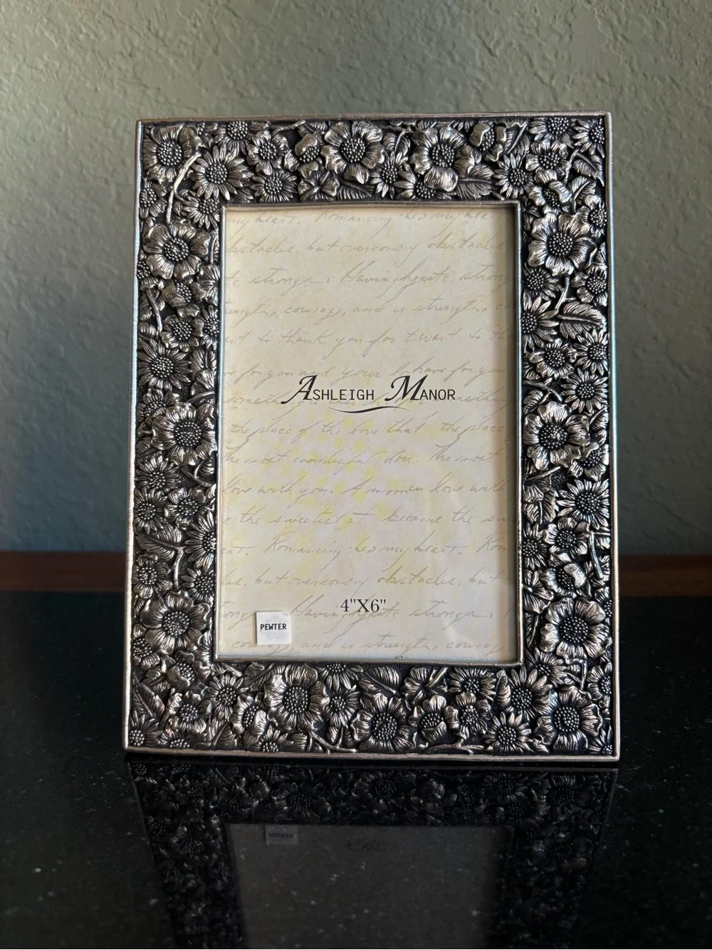 Vintage Sunflower Picture Frame